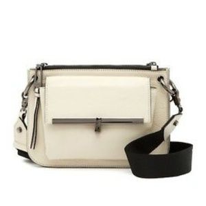 Botkier Bleecker Leather Double Crossbody Bag.